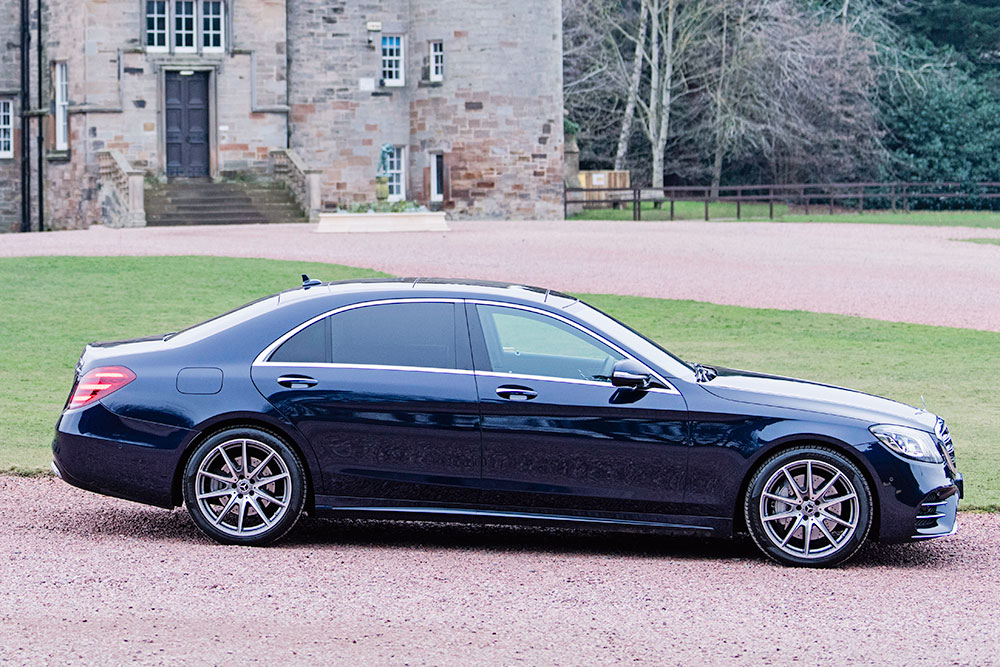 mercedes s class for hire scotland